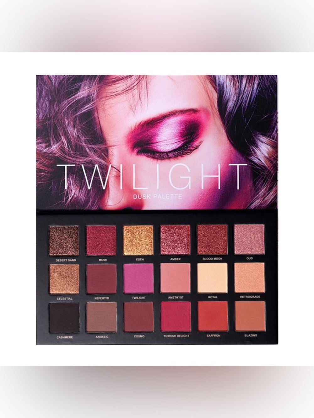 NIB UCANBE Twilight & Dusk 18-Color Eyeshadow Palette